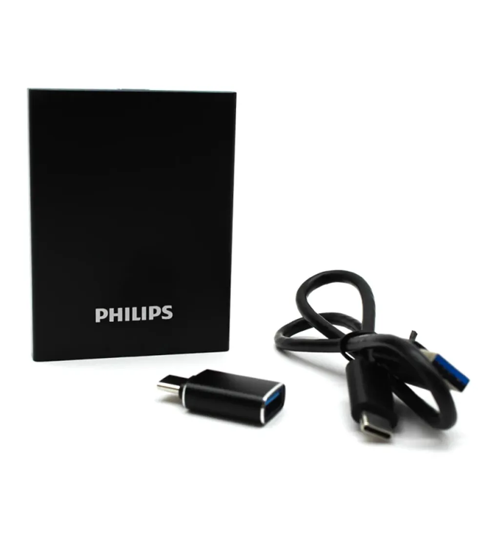تصویر  هارد SSD اکسترنال فیلیپس مدل Portable ssd ظرفیت 2 ترابایت