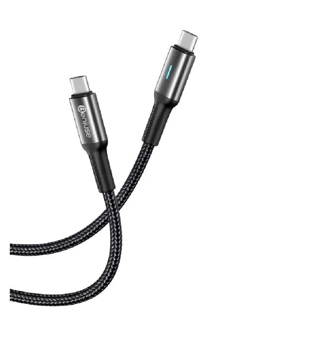 تصویر  کابل شارژ USB-C به USB-C بنیوس مدل BE-CA02 طول 1متر