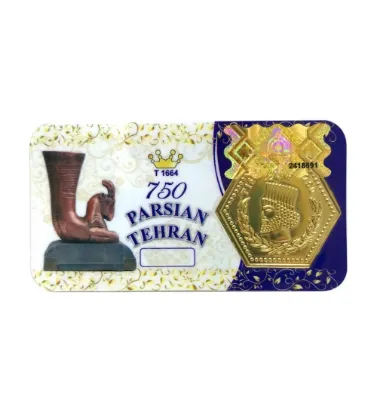 تصویر  طلا گرمی 18 عیار 0.2 گرمی مدوپد مدل پارسیان تهران کد PA