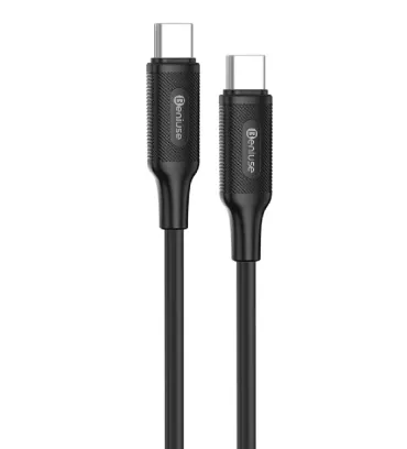 تصویر کابل تبدیل USB-C به USB-C بنیوس مدل BE-CA07 طول 1 متر