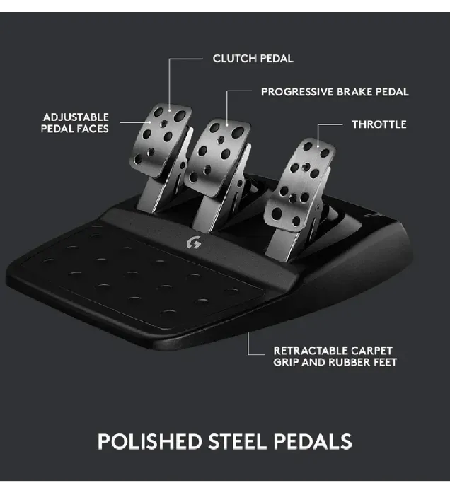 تصویر  فرمان بازی لاجیتک مدل G923 مخصوص PS4 / PS5