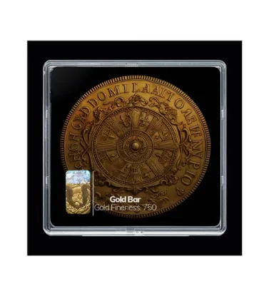 تصویر  شمش طلا 18 عیار 10 گرمی مدوپد مدل سکه کد SG10826