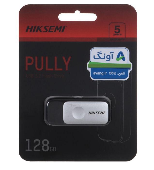 تصویر  فلش مموری هایک سمی مدل Pully USB 3.2 ظرفیت 128 گیگابایت