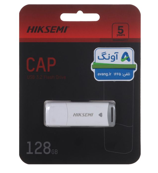 تصویر  فلش مموری هایک سمی مدل Cap USB 3.2 ظرفیت 128 گیگابایت