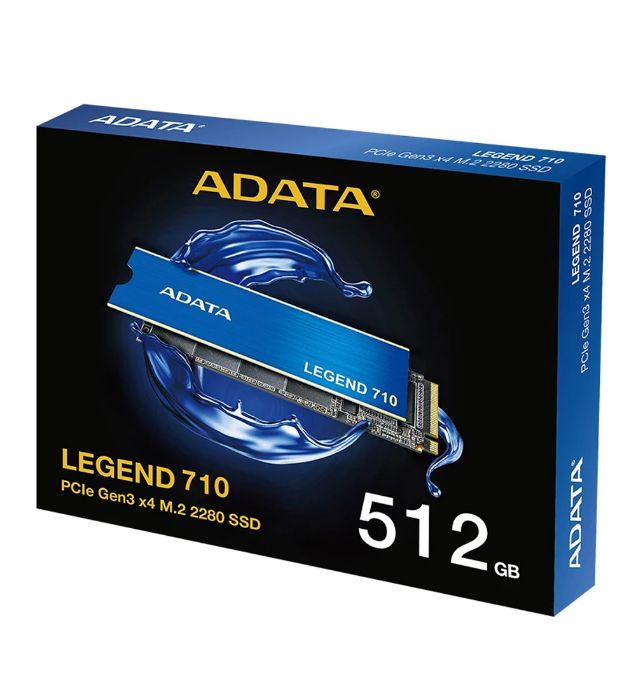 تصویر  هارد SSD اینترنال ای دیتا مدل LEGEND 700 ظرفیت 512 گیگابایت به همراه هیت سینک