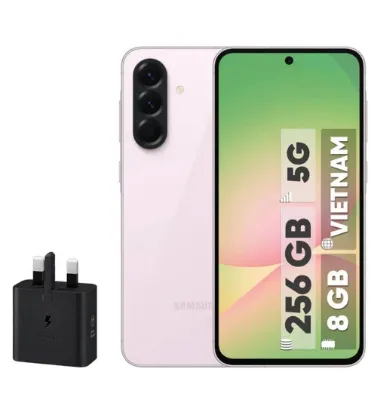 تصویر  گوشی موبایل سامسونگ مدل گلکسی A56 5G ظرفیت 256 گیگابایت رم 8 گیگابایت به همراه شارژر 25 وات سامسونگ - ویتنام