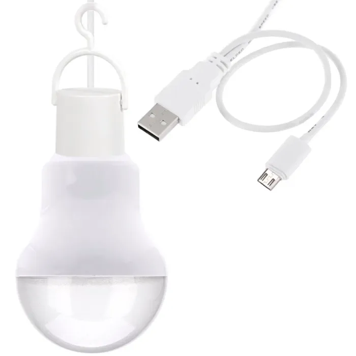 تصویر  لامپ ال ای دی USB / OTG مدل Two in One