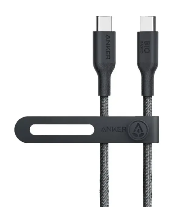 تصویر  کابل شارژ USB-C به USB-C انکر مدل A80F5H11 طول 0.9 متر
