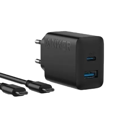 تصویر  شارژر دیواری 20W انکر مدل B2348 به همراه کابل USB-C به طول 1.5 متر