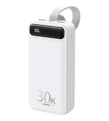 تصویر پاوربانک 22.5W ریمکس مدل RPP-522 ظرفیت 30000 میلی آمپر ساعت