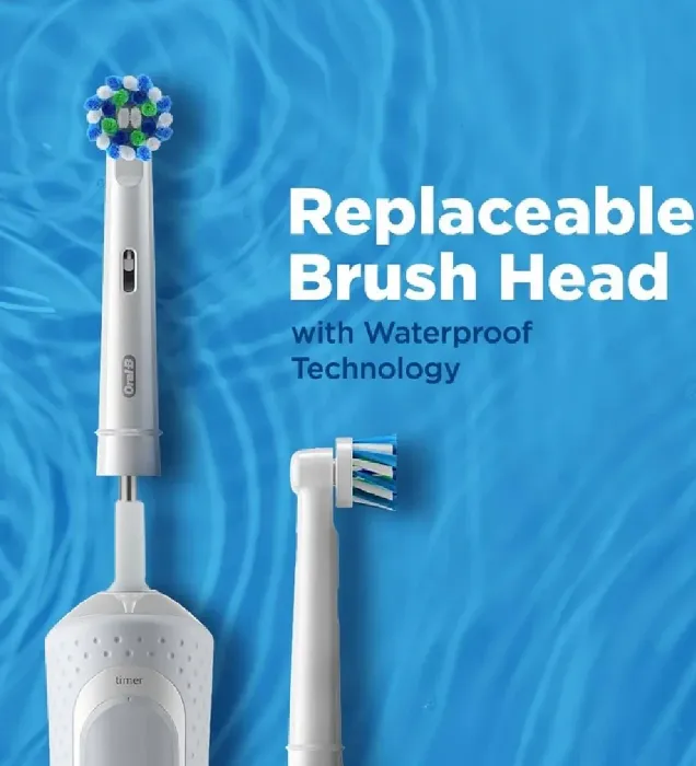 تصویر  مسواک برقی اورال-بی مدل Cross Action Vitality 100