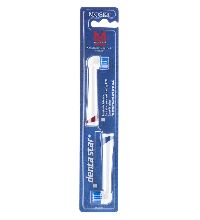 تصویر  سری مسواک برقی موزر مدل Denta Star 1639 بسته 2 عددی