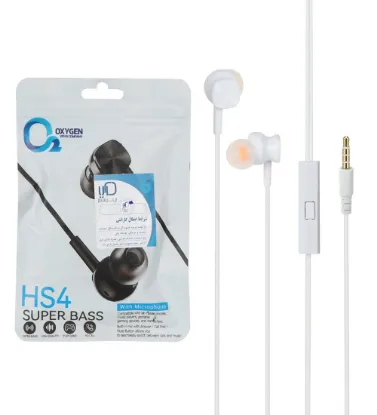 تصویر  هندزفری سیمی اکسیژن مدل HS4