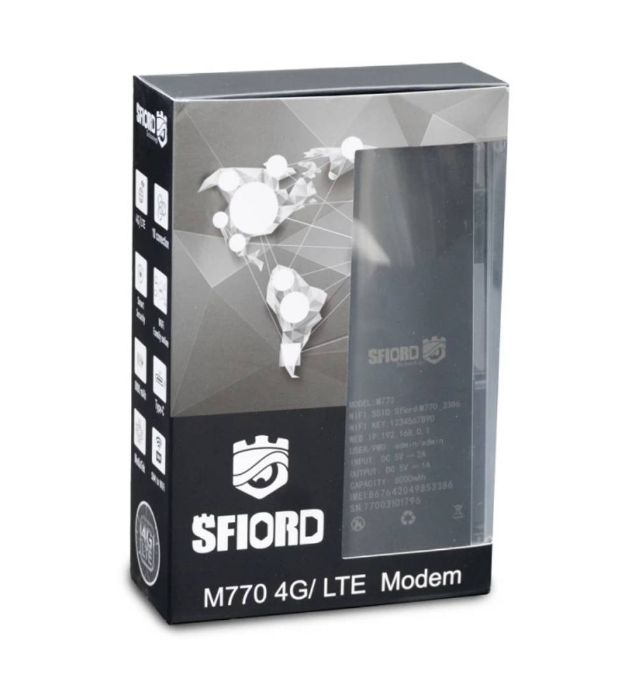 تصویر  مودم همراه اسفیورد 4G-LTE مدل M770