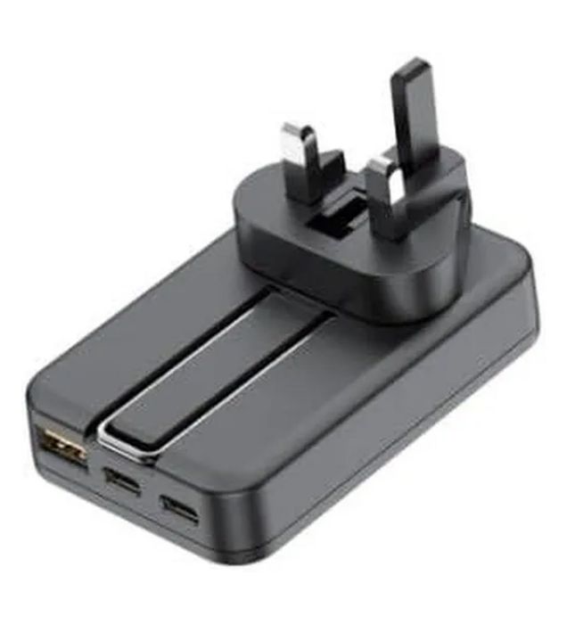 تصویر  شارژر وایرلس دیواری 30W سه پورت بودی مدل AC336WSB