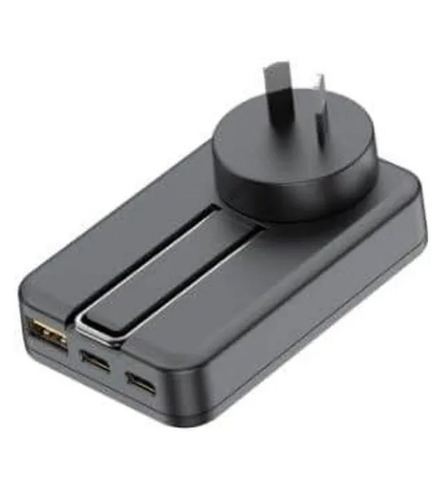 تصویر  شارژر وایرلس دیواری 30W سه پورت بودی مدل AC336WSB