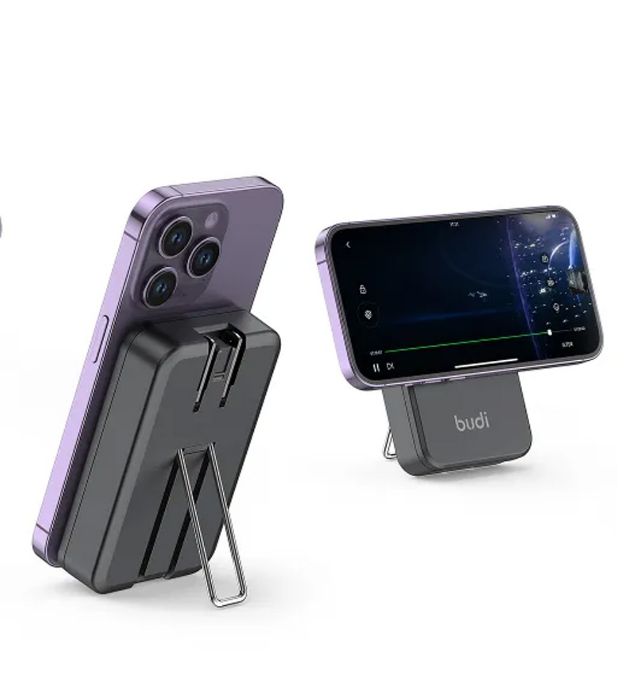 تصویر  شارژر وایرلس دیواری 30W سه پورت بودی مدل AC336WSB