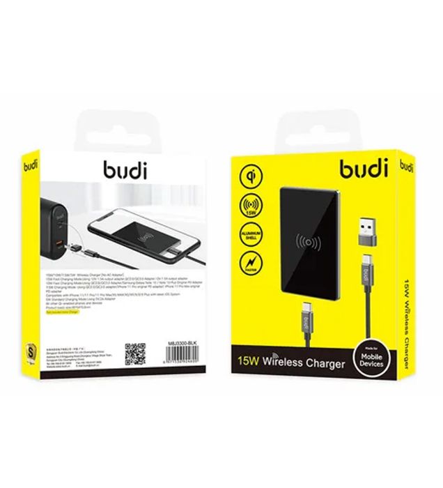 تصویر  شارژر 15W وایرلس بودی مدل M8J3300B