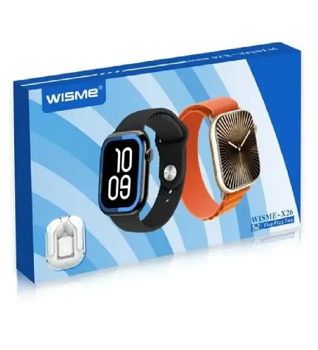 تصویر  ساعت هوشمند ویسمی X26 به همراه هندزفری بلوتوثی