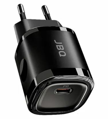 تصویر  شارژر دیواری 20 وات جی بی کیو مدل HC-DP20 به همراه کابل USB-C به USB-C