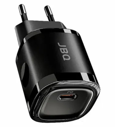 تصویر  شارژر دیواری 20 وات جی بی کیو مدل HC-DP20 به همراه کابل USB-C به USB-C