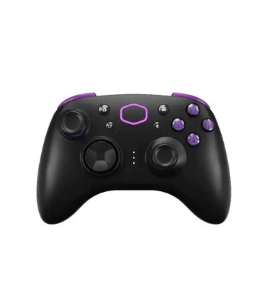 تصویر  دسته بازی بی سیم کولر مستر مدل Storm bk1