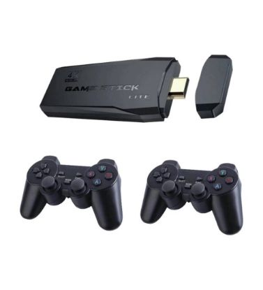 تصویر  کنسول بازی بی‌سیم مدل 2.4G Wireless Controller Gamepad-4K Game Stick Lite