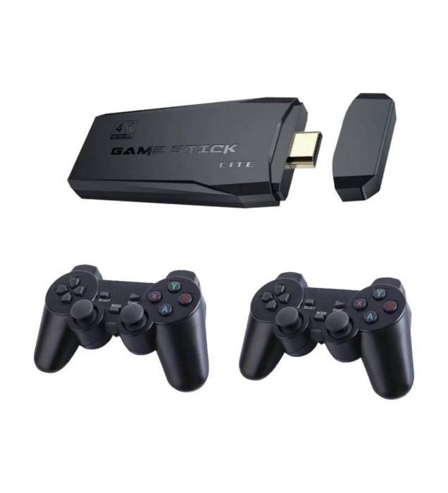 تصویر  کنسول بازی بی‌سیم مدل 2.4G Wireless Controller Gamepad-4K Game Stick Lite