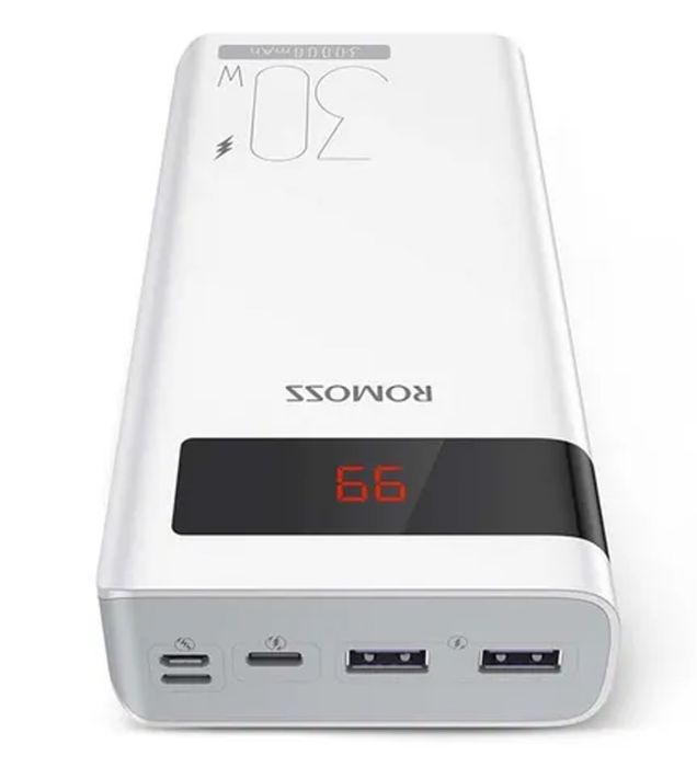 تصویر  پاوربانک 30W روموس مدل PHP30-892 ظرفیت 30000 میلی آمپر ساعت