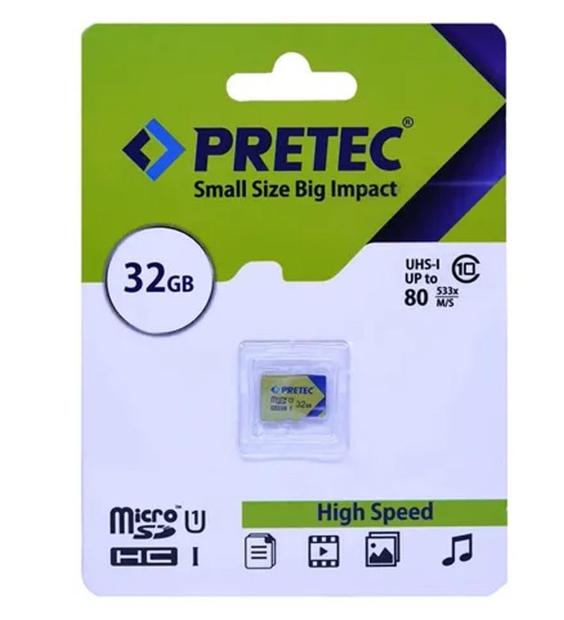 تصویر  کارت حافظه پرتک مدل MicroSD HC UHS I CL10 533X ظرفیت 32 گیگابایت