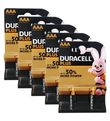 تصویر  باتری نیم قلمی دوراسل مدل PLUS-LR3 بسته 10 عددی