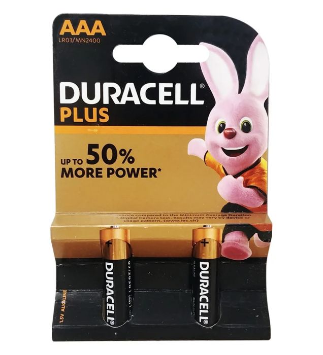 تصویر  باتری نیم قلمی دوراسل مدل PLUS-LR3 بسته 10 عددی