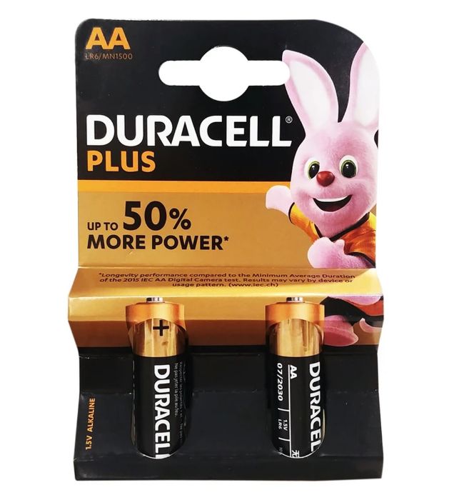 تصویر  باتری قلمی دوراسل مدل PLUS-LR6 بسته 10 عددی