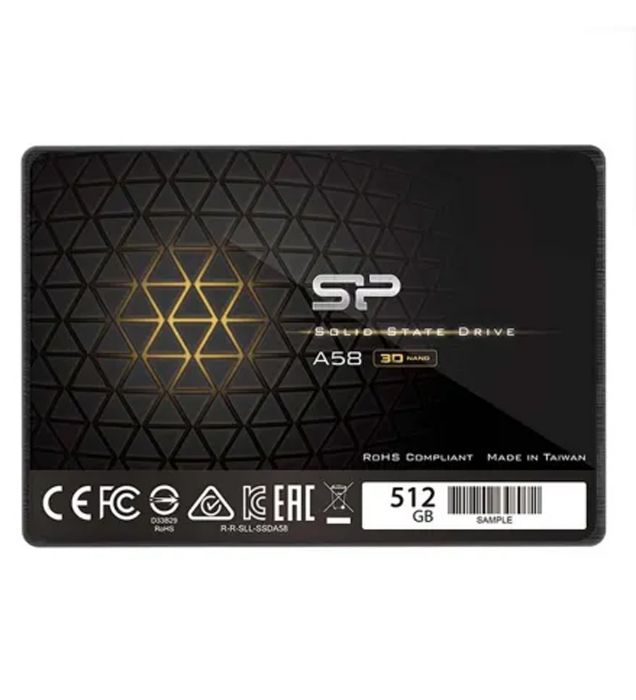 تصویر  هارد SSD سیلیکون پاور مدل Ace A58 Int ظرفیت 512 گیگابایت