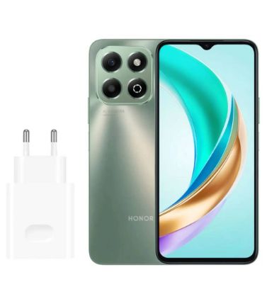 تصویر  گوشی موبایل آنر مدل X6b ظرفیت 128 گیگابایت رم 6 گیگابایت به همراه شارژر 35 وات
