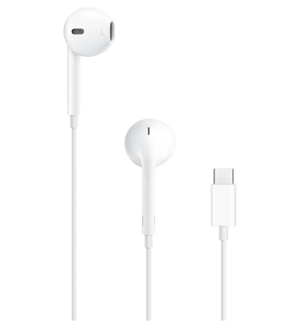 تصویر  هندزفری با سیم اپل مدل EarPods USB-C