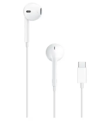 تصویر  هندزفری با سیم اپل مدل EarPods USB-C