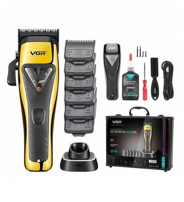 تصویر  ماشین اصلاح سر و صورت وی جی آر مدل V-015