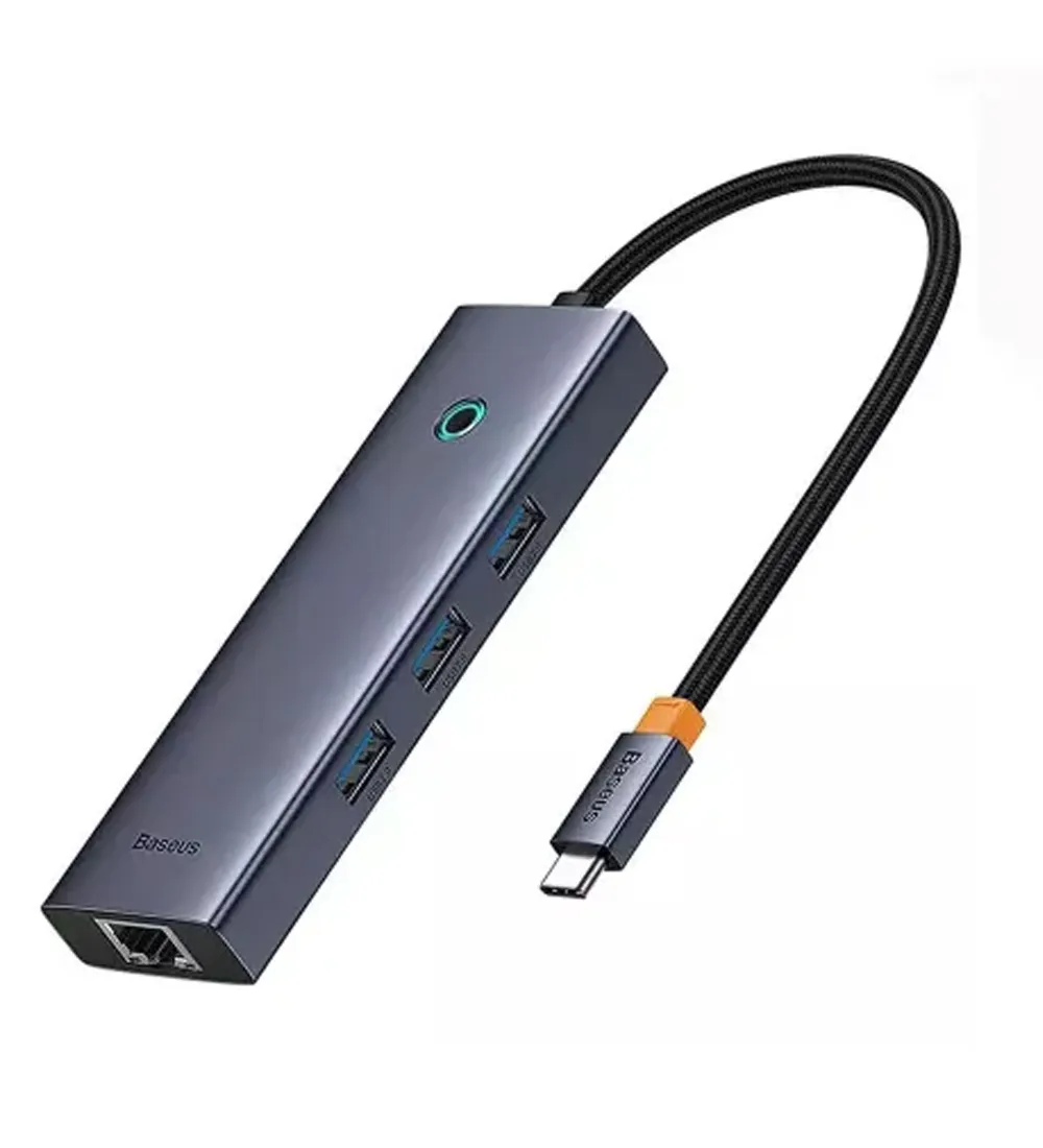 تصویر  هاب 6 پورت باسئوس مدل UltraJoy Series 6-Port HUB Docking Station BS-OH151