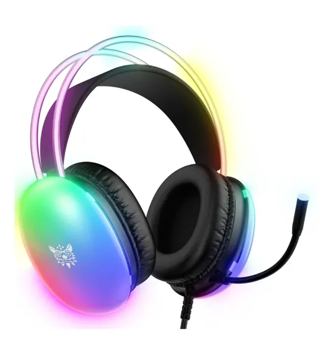 تصویر  هدفون سیمی گیمینگ اونیکوما مدل X25 RGB