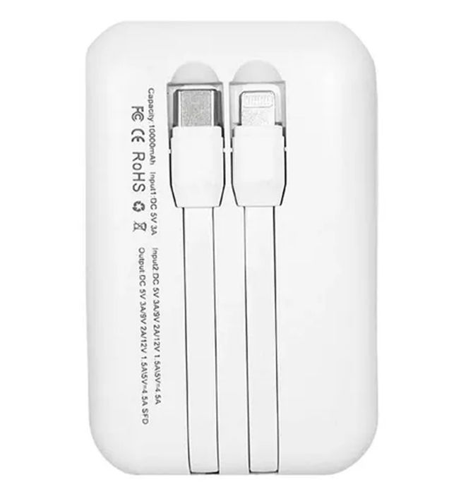 تصویر  پاوربانک 120W هانوفر مدل 10000 mAh 2output ظرفیت 10000 میلی آمپر ساعت