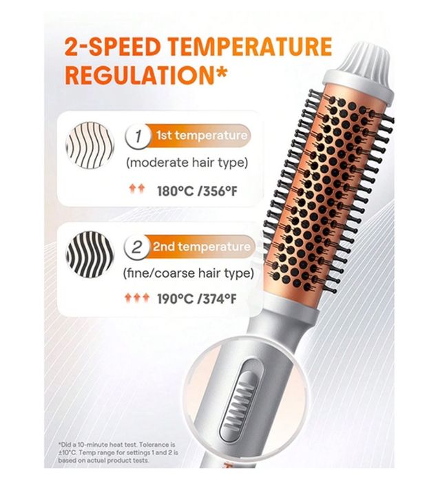 تصویر  حالت دهنده مو شیگلم هیر مدل برس حرارتی سایز 38 میلی متر