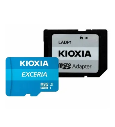 تصویر  کارت حافظه میکرو اس دی کیوکسیا مدل EXCERIA ظرفیت 32 گیگابایت به همراه آداپتور SD
