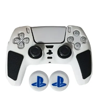 تصویر  محافظ دسته بازی پلی استیشن 5 مدل Anti Slip PS5319 به همراه روکش آنالوگ