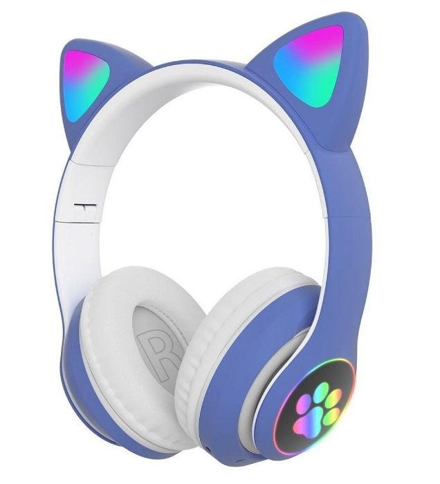 تصویر  هدفون فانتزی بلوتوثی مدل Cat STN-28