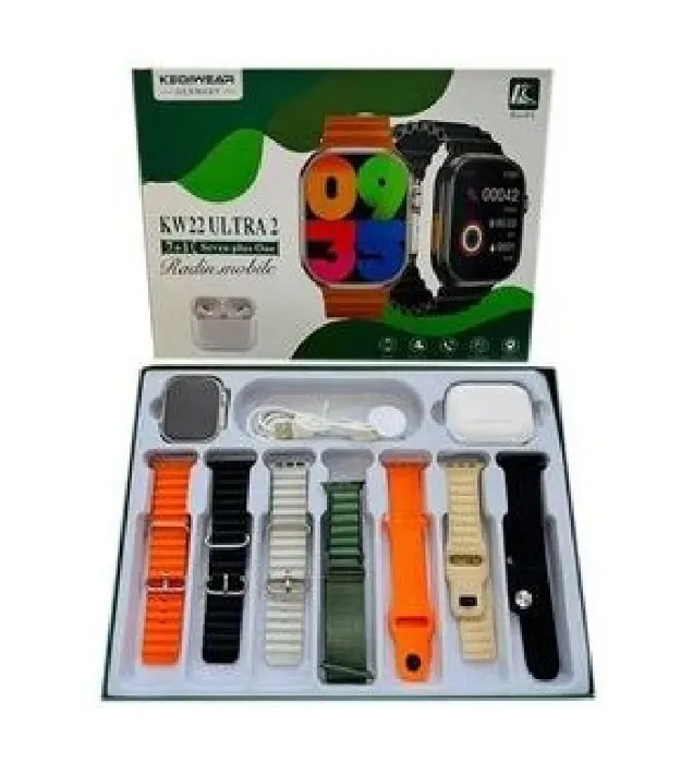 تصویر  ساعت هوشمند کیکویر kw22 ultra