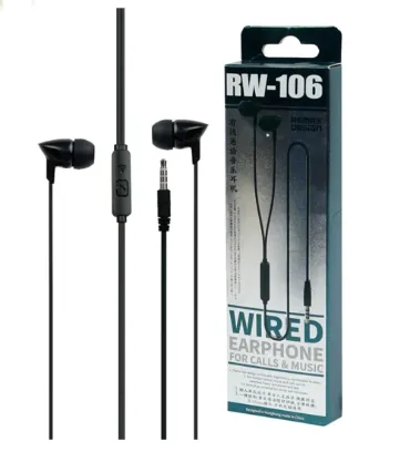 تصویر  هندزفری سیمی ریمکس مدل RW-106
