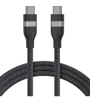 تصویر  کابل تبدیل USB-C به USB-C انکر مدل A82E2 طول 0.9 متر