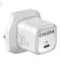تصویر  شارژر دیواری انکر 30 وات مدل  Zolo GaN Compact Charger UK A2698
