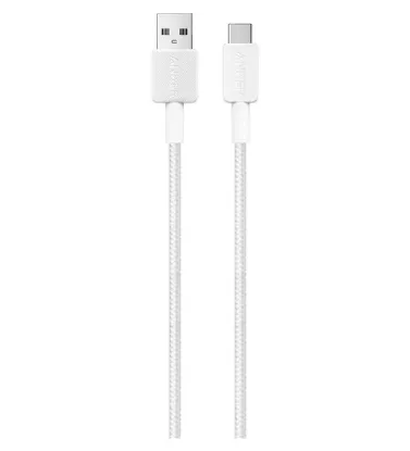 تصویر  کابل شارژ USB-C به USB انکر مدل A81H6H21 طول 1.8 متر